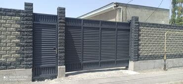 ворота рольставни: Распашные ворота от производителя. Изготавливаем надежные — 14