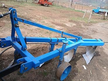 Транспорт: Плуг навесной 4-корпусный для трактора - Тип: оборотный/лемешный плуг — 2