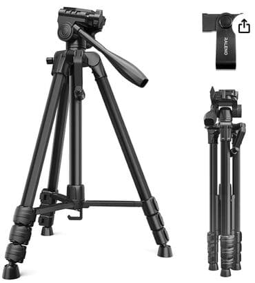 штатив профессиональный: Универсальный штатив черного цвета предназначен для надежной установки — 3