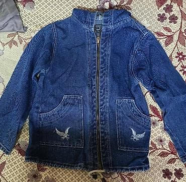 Балдар транспорту: Продаю детские б/у джинсовые курточки в идеальном состоянии — 3