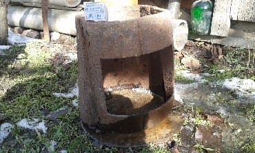 двухкомнатный дом: Очаг, толстый металл советский 1500 сом — 1