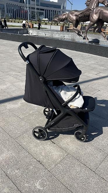 коляска на прокат: Коляска, цвет - Черный, Новый — 8