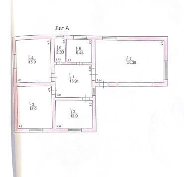 мкр джал: Продаю дом ПСО, 105м2, уч. 5,3сот. (Кр. книга, техпаспорт) с. Кок-Жар — 2