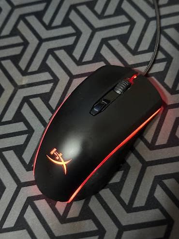 Мониторы: HyperX Pulsefire Surge (проводная) Мышь полностью рабочая, сенсор — 1