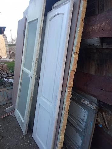 солнечный панели: Балконная дверь, Б/у, Со стеклом, Деревянная — 3