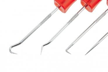 набор для вскрытия замков: Набор крюков для слесарных работ,4 шт. Matrix. Инструменты Бишкек — 4