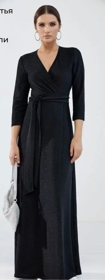 прокат карнавальных костюмов в бишкеке бишкек: Вечернее платье, А-силуэт, Длинная модель, Трикотаж, С рукавами, 5XL — 2