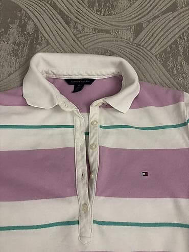сумка томи: Футболка, Tommy Hilfiger, Хлопок, S — 2