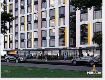 Кыймылсыз мүлк: 3 бөлмө, 92 м², Элитка, 10 кабат, ПСО (өзү оңдоп түзөтүп бүтүү үчүн) — 6