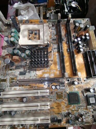материнская плата на запчасти: Материнская плата — 7