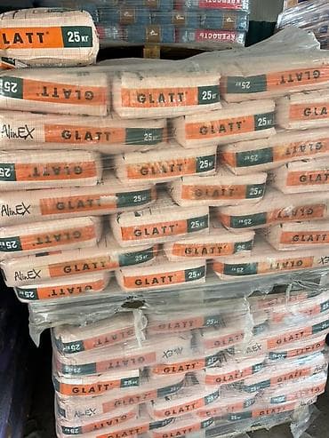 plaud note: Гипсовая шпаклевка Glatt в мешках по 25 кг. Предназначена для — 2