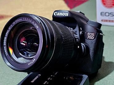 Техника жана электроника: Фотоаппарат Canon EOS 70D с комплектом аксессуаров Состав набора: - — 4