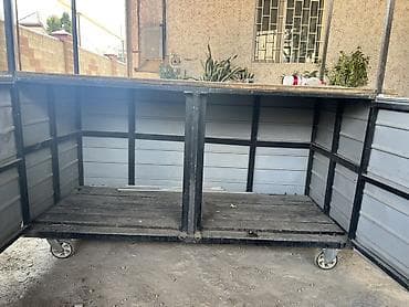 мобильный стенд: Передвижная торговая стойка/киоск на колесах. - Конструкция — 2