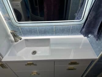 кухонный раковины: Ванна үчүн раковина, Материалы: Жасалма таш — 16