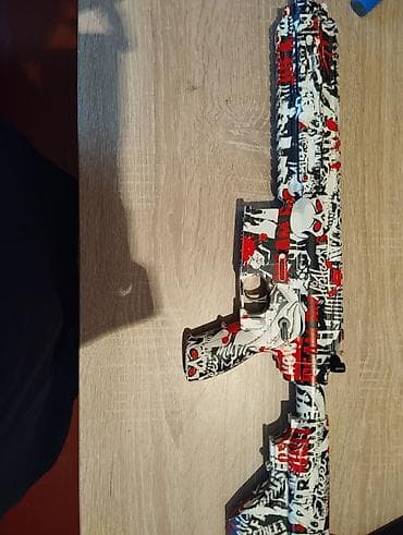 граф: Электрический страйкбольный автомат (AEG) в стиле AR с камуфляжной — 8