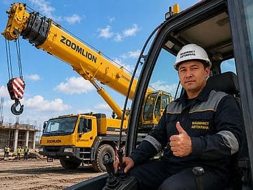 Кран машинист авто кран ученик жумуш издейм ВС категория бар