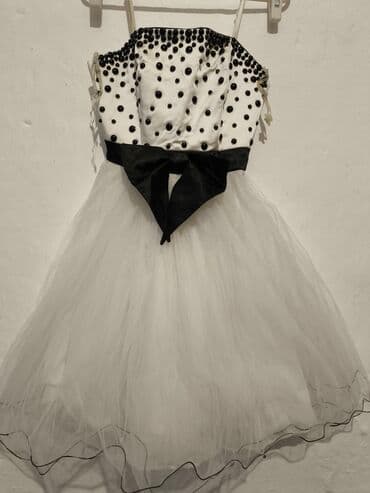 прокат карнавальных костюмов в бишкеке: Вечернее платье, Пышное, Короткая модель, Атлас, Без рукавов, Корсет, S — 1