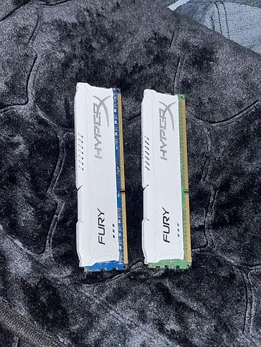 Оперативная память, HyperX, 8 ГБ, DDR3, 1600 МГц, Для ПК