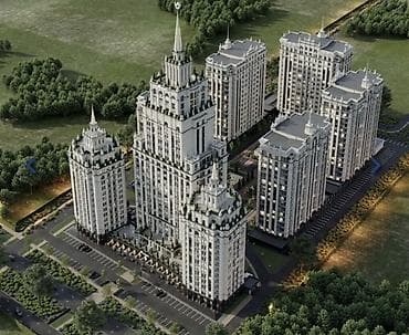 2 room: 2 комнаты, 78 м², Элитка, 13 этаж, ПСО (под самоотделку) — 1