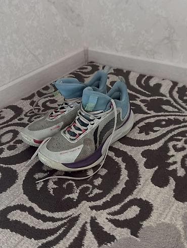 nike react: Мужские кроссовки, 45, Б/у, цвет - Голубой, Самовывоз, Платная доставка — 4