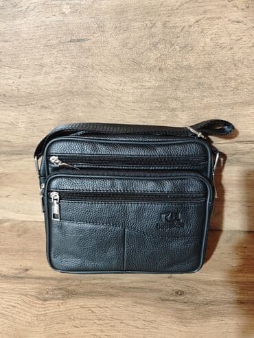 Барсетка, Материал: Натуральная кожа, Новый