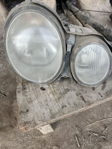 фара на мерс 210: Передняя правая фара Mercedes-Benz 2001 г., Б/у, Оригинал, Германия — 1