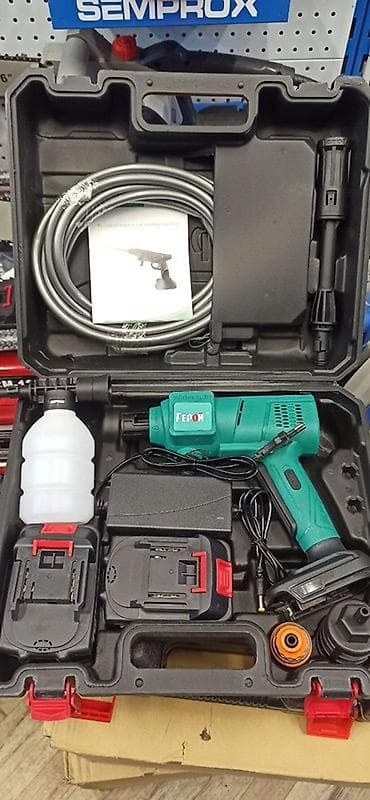 Бакча эмереги: Аккумуляторная мини-мойка высокого давления (портативная) От 2500 и — 4