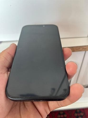 гармин саат: IPhone 15, Колдонулган, 128 ГБ, Black Titanium, Каптама, Кабель, Куту, 80 % — 2