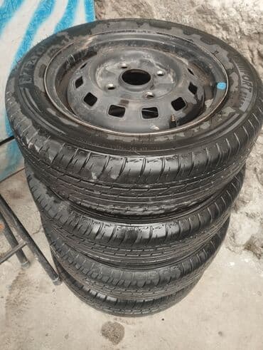 би лёд: Колеса в сборе 155 / 70 / R 13, Зимняя шипованная, Комплект, Железные — 1