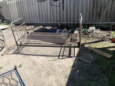двухъярусные кровати бишкек цена: Б/у кровать — 1