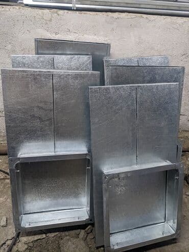 разморозка отопления: Жестяные работы, Вентиляция — 5