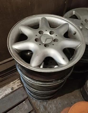 diska r13: Литые Диски R 16 Mercedes-Benz, Комплект, отверстий - 5, Б/у — 1