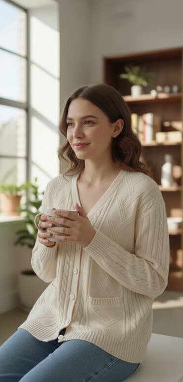 брендовые кардиганы: Кофта, Удлиненная модель, 6XL — 1