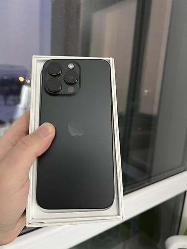 bluetooth speaker: IPhone 16 Pro Max, Б/у, 256 ГБ, Черный, Коробка, В рассрочку, 96 % — 1