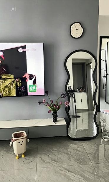 herman miller: Напольное зеркало «Волна» 160×50 - Тип: полноразмерное напольное — 2