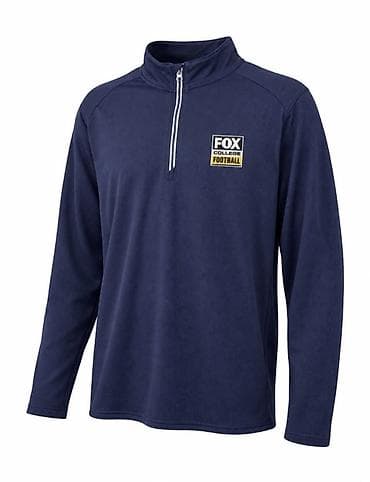 half zip: Лонгслив/толстовка с четверть-молнией FOX College Football. - Цвет — 1