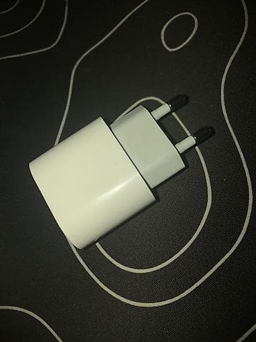 Техника и электроника: Сетевой зарядный комплект для устройств Apple оригинальный блок — 1