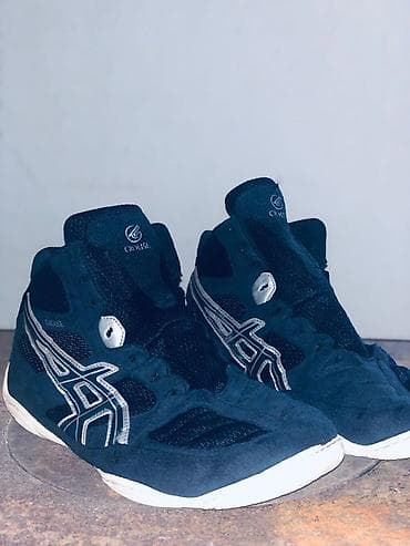 Мужские кроссовки, 43, Asics, Б/у, цвет - Синий