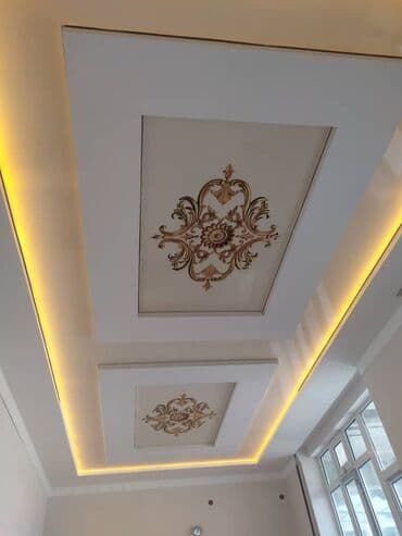Дизайн, проектирование: Натяжной потолок Глянцевое, Матовое, 3D потолки Гарантия, Бесплатная консультация, Бесплатный замер — 11