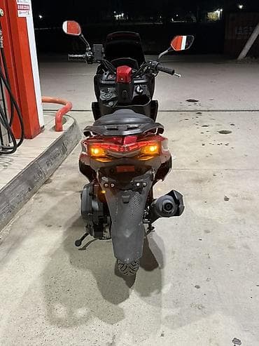 Мотороллеры муравей: Скутер (мопед) MotoПарк, красный, бензиновый Характеристики и — 3