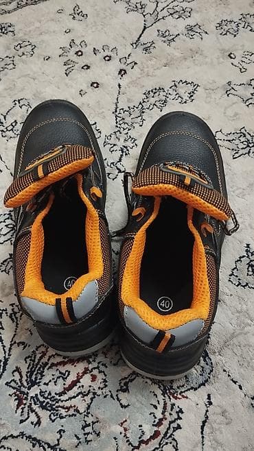 Личные вещи: Мужские ботинки, 40, Mistral, Новый, цвет - Черный, Бесплатная доставка — 1