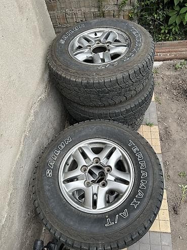 Дөңгөлөктөр монтажда 275 / 70 / R 16, Жай, Колдонулган, Жол тандабастар (АТ/МТ), Куйма, тешиктери - 5 lalafo.kg да Дөңгөлөктөр монтажда 275 / 70 / R 16, Жай, Колдонулган, Жол тандабастар (АТ/МТ), Куйма, тешиктери - 5