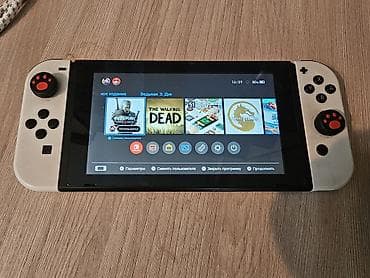 Nintendo Switch: Продаю консоль Nintendo switch (прошитая ) все при себе, также есть — 1