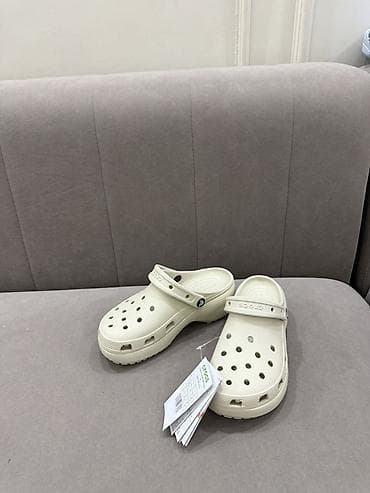 Сабо: Сабо, 37, 38, 39, Crocs, Новый, цвет - Белый — 3