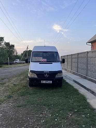 Унаа сатуу: Mercedes-Benz Спринтер: 2000 г., 2.9 л, Кол менен иштөөчү, Дизель, Бус — 2