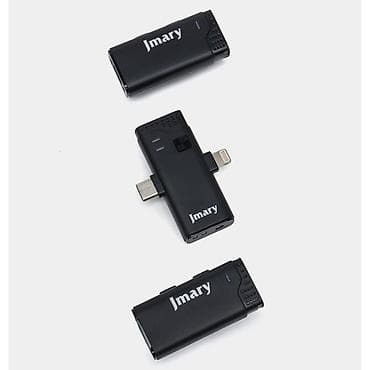 Микрофоны: Беспроводная микрофонная система Jmary MW-16 (2.4 ГГц) Комплект: - 2 — 2