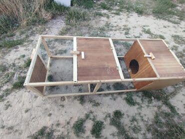 большие клетки: Уяча, гнездо с выгулом для цыплят утят гусят и тд, мини курятник — 5