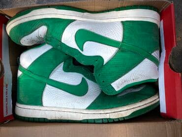 найк оригинал: Мужские кроссовки, 40, Nike, Б/у, цвет - Зеленый — 2