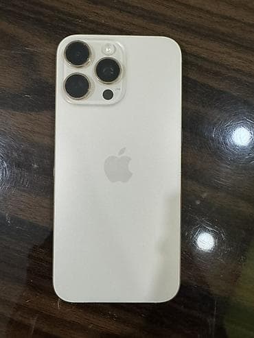 apple iphone 4s: IPhone 16 Pro Max, Б/у, 256 ГБ, Desert Titanium, Коробка, 91 % — 5