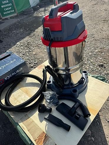Промышленный пылесос Excalibur EX-40L - Объем бака: 40 л (нержавеющая